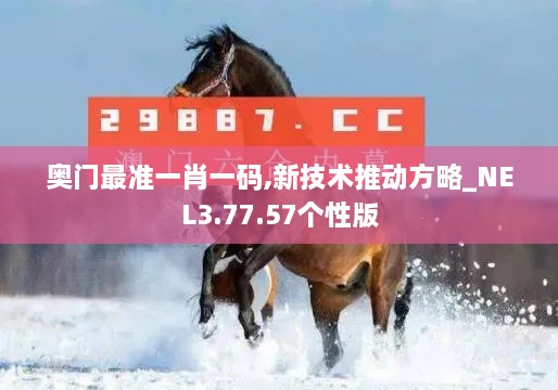 奧門最準一肖一碼,新技術推動方略_NEL3.77.57個性版