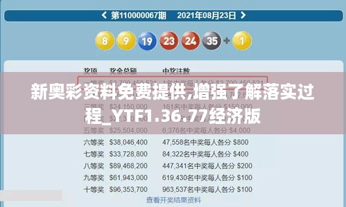 新奧彩資料免費(fèi)提供,增強(qiáng)了解落實(shí)過程_YTF1.36.77經(jīng)濟(jì)版