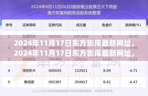 2024年東方影庫最新網(wǎng)址揭秘，影視資源的全新探索之旅