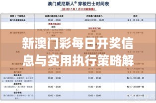 新澳門彩每日開獎(jiǎng)信息與實(shí)用執(zhí)行策略解讀_XPG8.14.48解密版