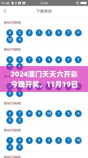 2024澳門天天六開彩今晚開獎(jiǎng)，11月19日多元化策略落實(shí)_DKC9.52.62互助版