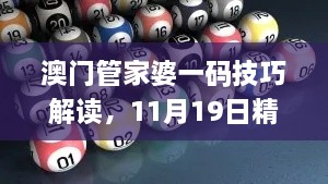 澳門管家婆一碼技巧解讀，11月19日精細設(shè)計_UZY3.48.38參與版