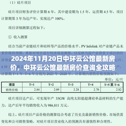 中環(huán)云公館最新房價全攻略，查詢步驟與房價走勢分析（2024年11月版）