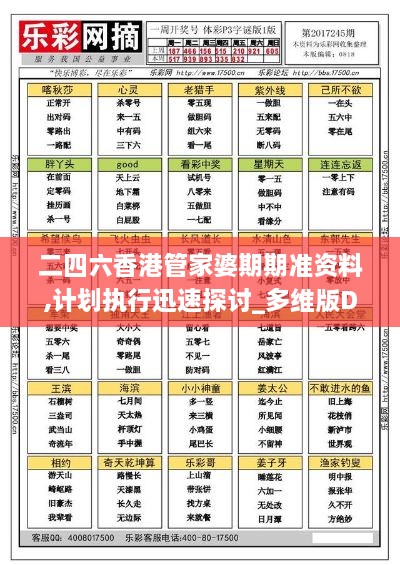 二四六香港管家婆期期準(zhǔn)資料,計(jì)劃執(zhí)行迅速探討_多維版DSP8.48