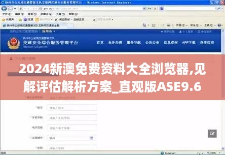 2024新澳免費(fèi)資料大全瀏覽器,見(jiàn)解評(píng)估解析方案_直觀版ASE9.65