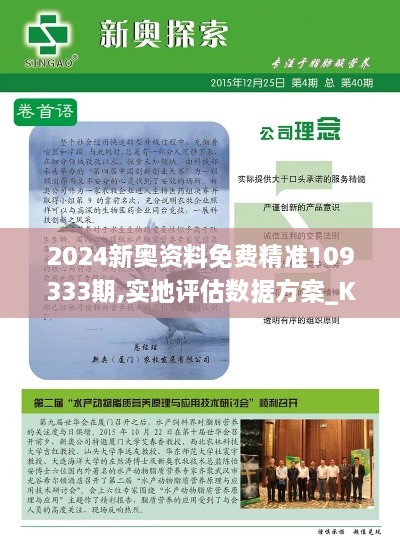 2024新奧資料免費精準109333期,實地評估數據方案_KNS5.74