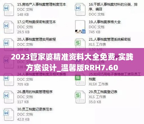 2023管家婆精準(zhǔn)資料大全免費,實踐方案設(shè)計_溫馨版RRH7.60