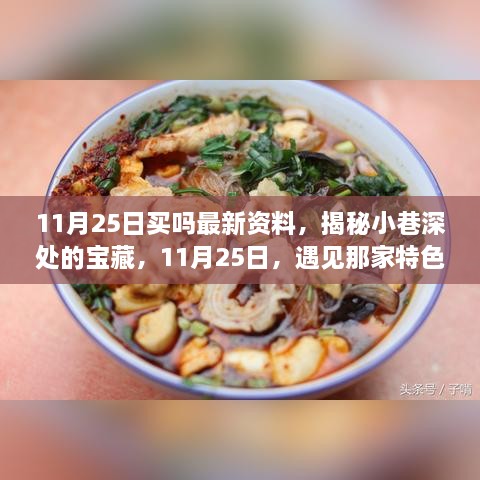 揭秘小巷深處寶藏，特色小店新鮮資訊，11月25日購(gòu)物指南