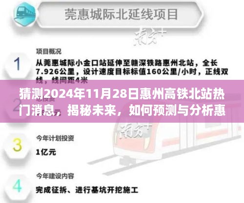 揭秘未來熱門消息，惠州高鐵北站發(fā)展預測與深度分析指南（2024年11月28日版）