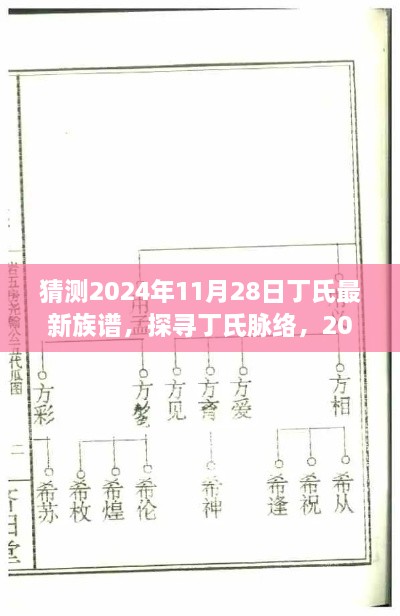 探尋丁氏脈絡，展望2024年丁氏最新族譜展望與未來探尋之路