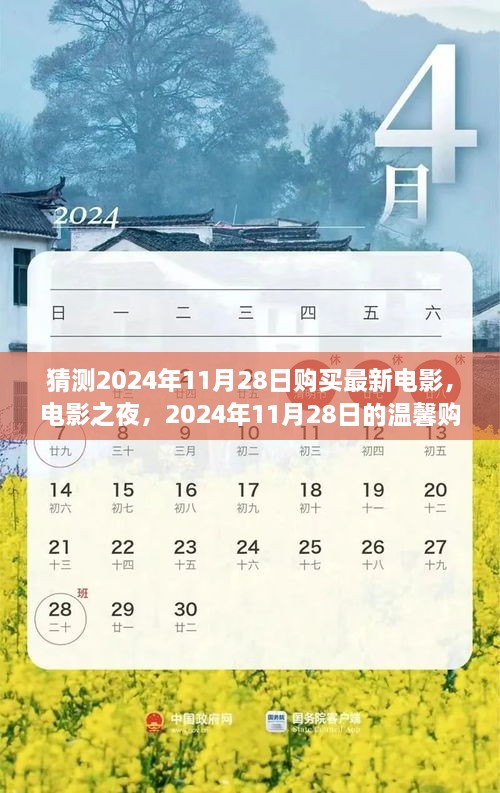 電影之夜，溫馨購(gòu)票之旅，探索最新電影，2024年11月28日的期待與驚喜