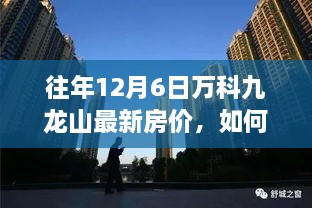 往年12月6日萬科九龍山最新房價，如何查詢往年12月6日萬科九龍山最新房價，詳細(xì)步驟指南