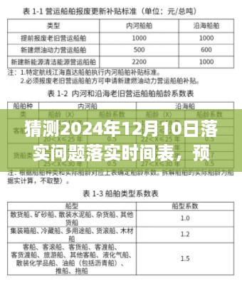 聚焦未來，解讀當下——2024年12月10日落實問題時間表全面解析與深度探討產(chǎn)品介紹