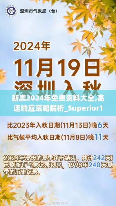 新奧2024年免費資料大全,高速響應(yīng)策略解析_Superior1.242