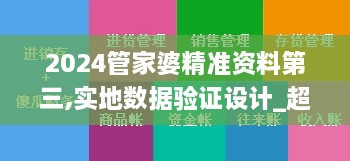 2024管家婆精準(zhǔn)資料第三,實(shí)地數(shù)據(jù)驗證設(shè)計_超級版8.927