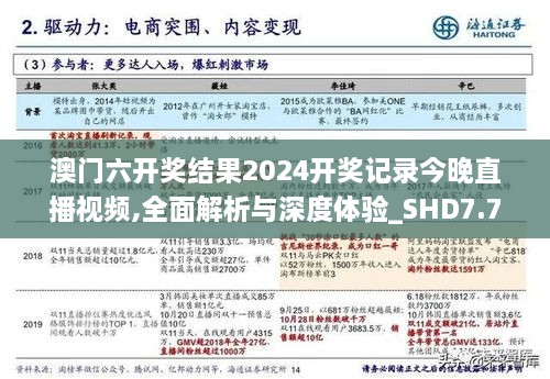 澳門六開獎結(jié)果2024開獎記錄今晚直播視頻,全面解析與深度體驗_SHD7.723