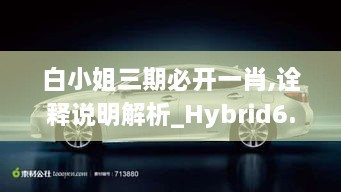 白小姐三期必開一肖,詮釋說(shuō)明解析_Hybrid6.791