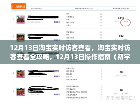 淘寶實時訪客查看全攻略，12月13日操作指南（適合初學者與進階用戶）