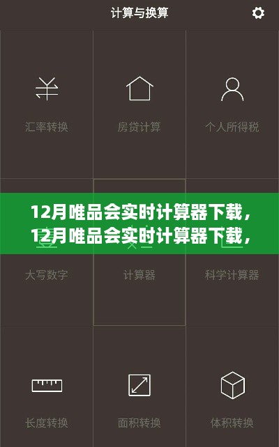 12月唯品會實時計算器下載，利弊分析與個人看法