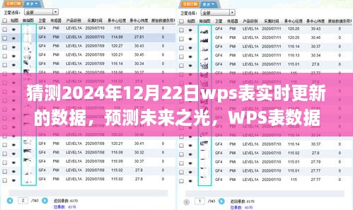 WPS表實時更新預測，未來之光篇章下的數(shù)據(jù)預測與未來展望（2024年預測報告）