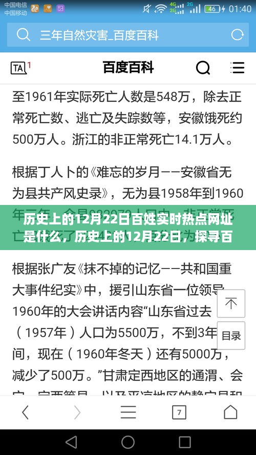 歷史上的12月22日百姓實(shí)時(shí)熱點(diǎn)網(wǎng)址變遷與觀點(diǎn)爭議探索