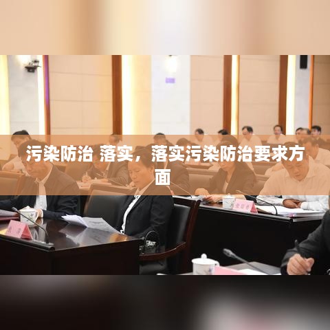 污染防治 落實，落實污染防治要求方面 