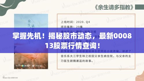 掌握先機！揭秘股市動態(tài)，最新000813股票行情查詢！