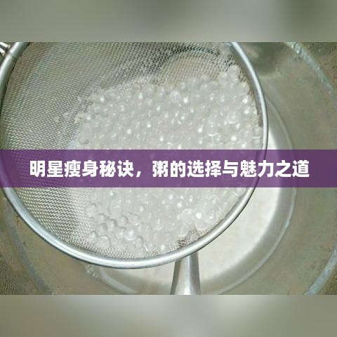 明星瘦身秘訣，粥的選擇與魅力之道