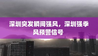 深圳突發(fā)瞬間強風，深圳強季風預警信號 