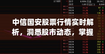 中信國安股票行情實時解析，洞悉股市動態(tài)，掌握投資先機(jī)