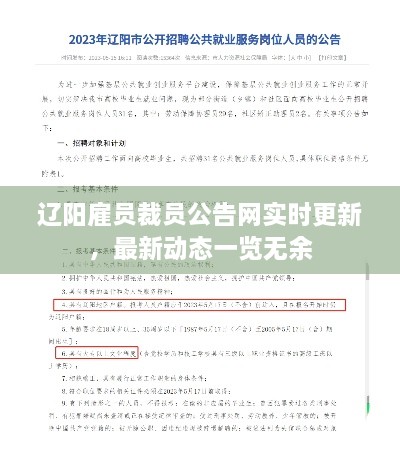 遼陽雇員裁員公告網實時更新，最新動態(tài)一覽無余