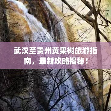 武漢至貴州黃果樹旅游指南，最新攻略揭秘！