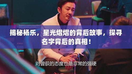 揭秘楊樂，星光熠熠的背后故事，探尋名字背后的真相！